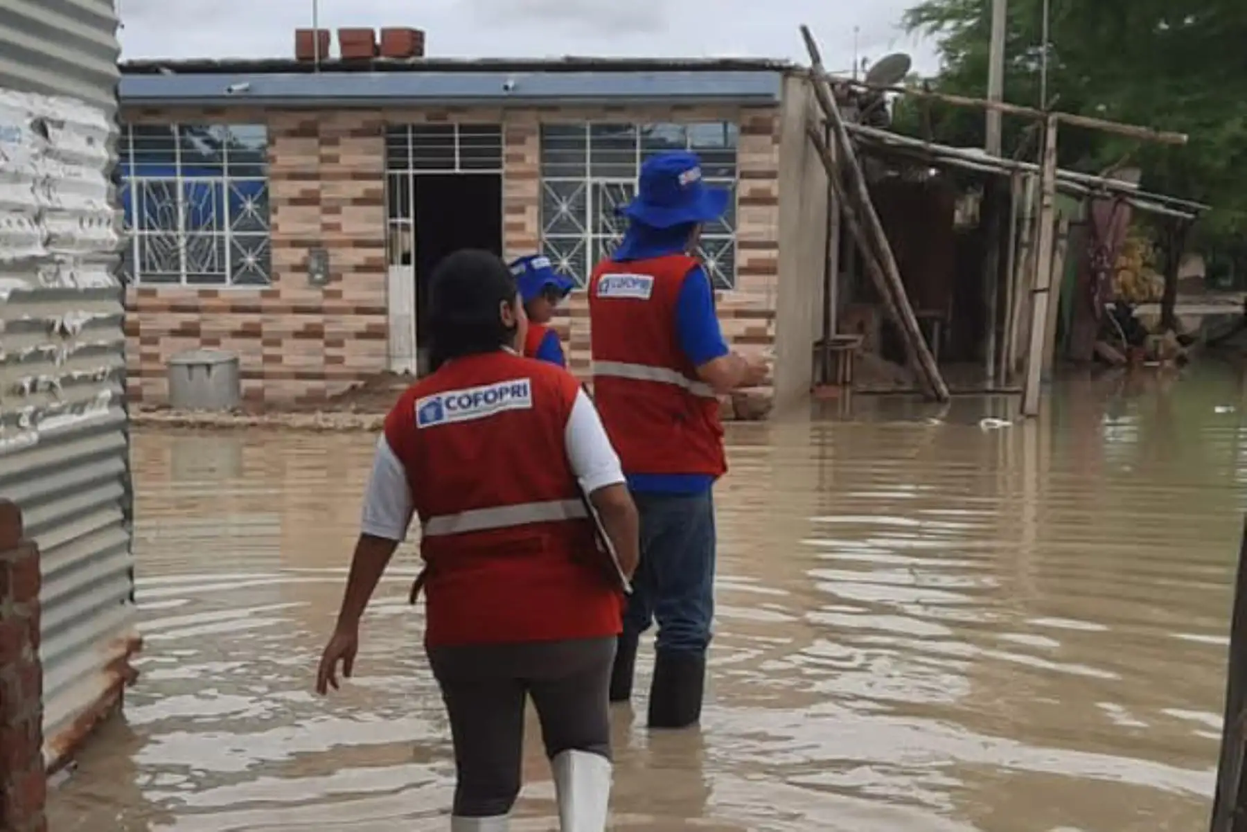 Inundaciones en lluvias. ANDINA/Difusión