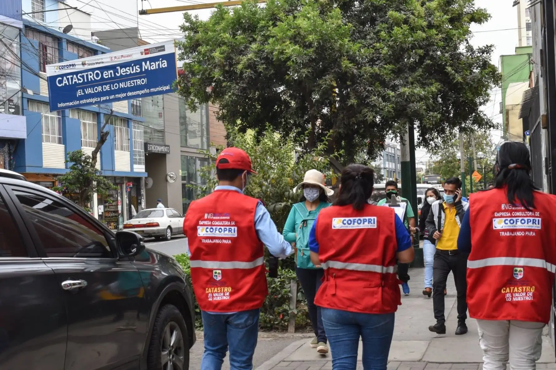 Cofopri, entidad adscrita al Ministerio de Vivienda, Construcción y Saneamiento, brindó asistencia técnica a profesionales de la Municipalidad distrital de Jesús María sobre declaración de zonas catastradas, mantenimiento catastral y uso de la Plataforma Única de Catastro Multipropósito. Foto: ANDINA Difusión