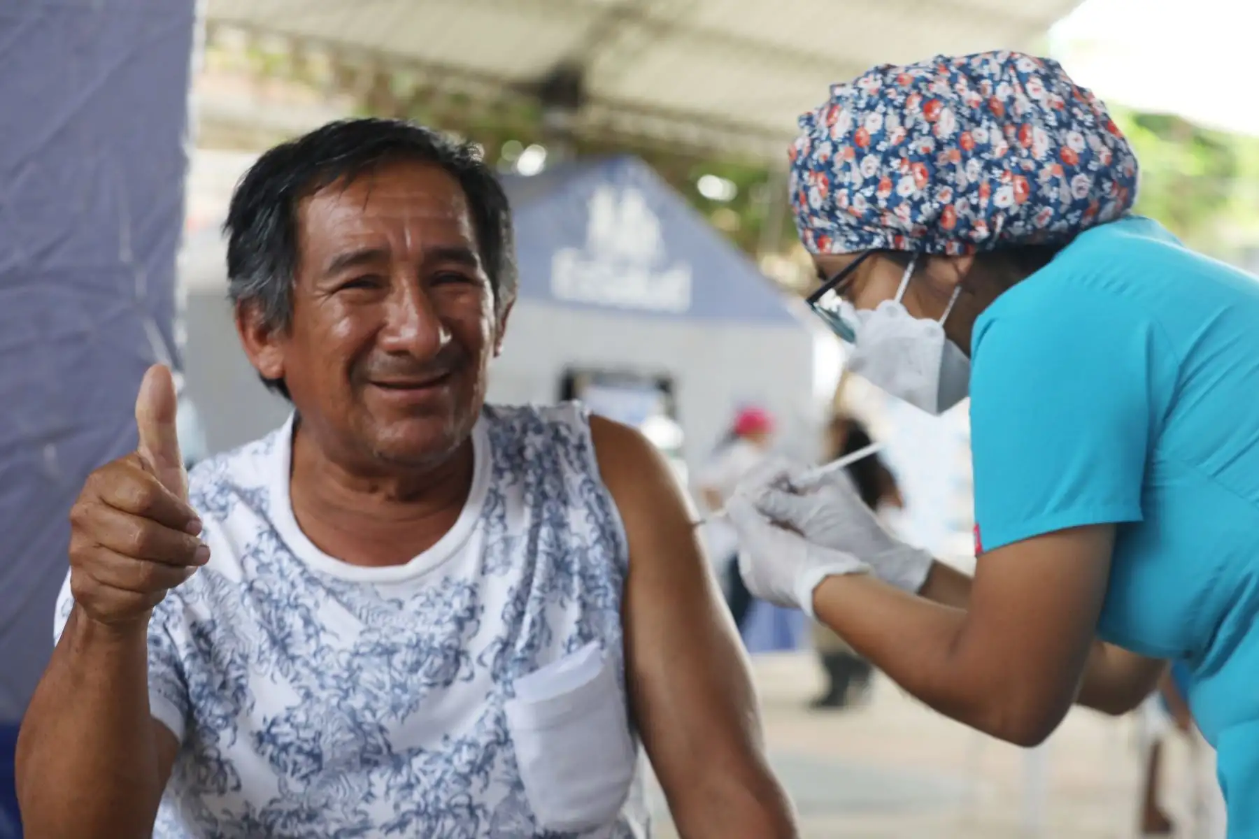 EsSalud envió brigadas de Hospital Perú a Piura, para brindar a más de 3 mil atenciones por lluvias. Foto: EsSalud
