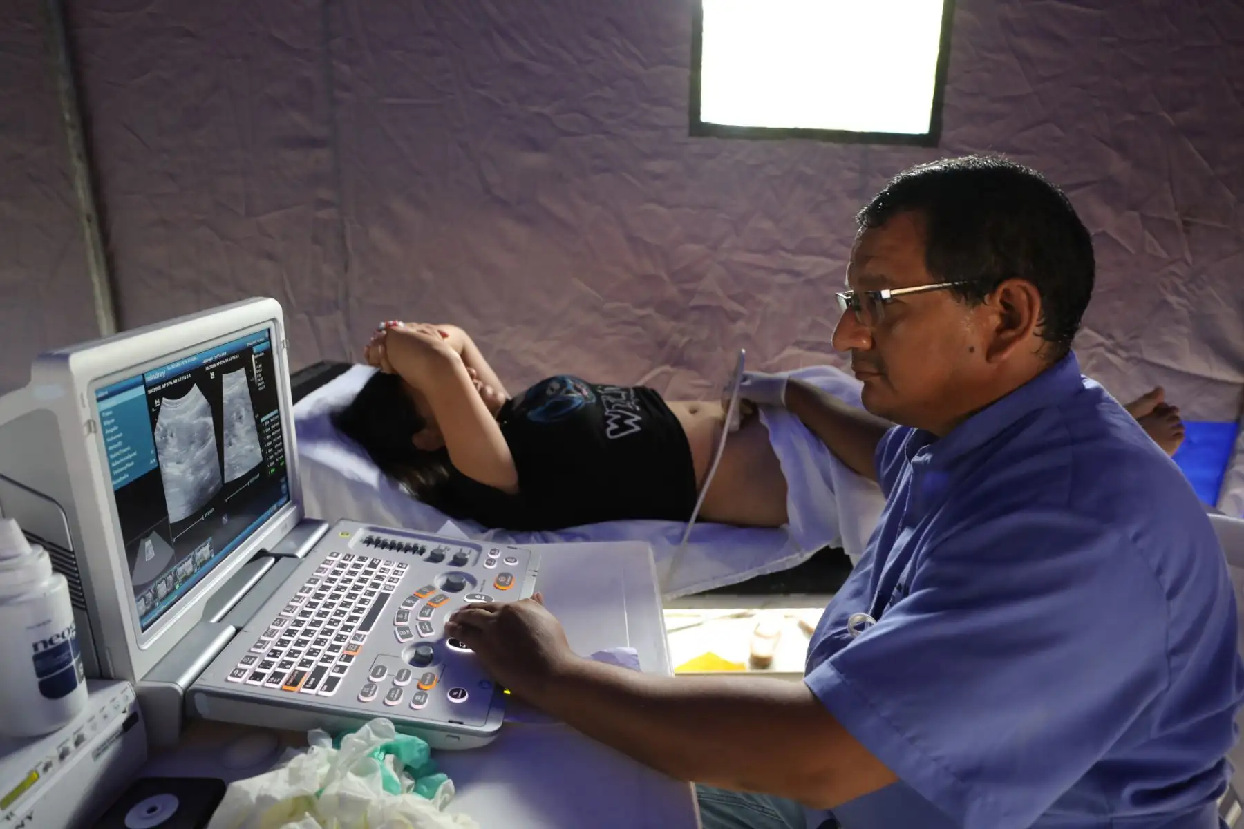 EsSalud envió brigadas de Hospital Perú a Piura, para brindar a más de 3 mil atenciones por lluvias. Foto: EsSalud