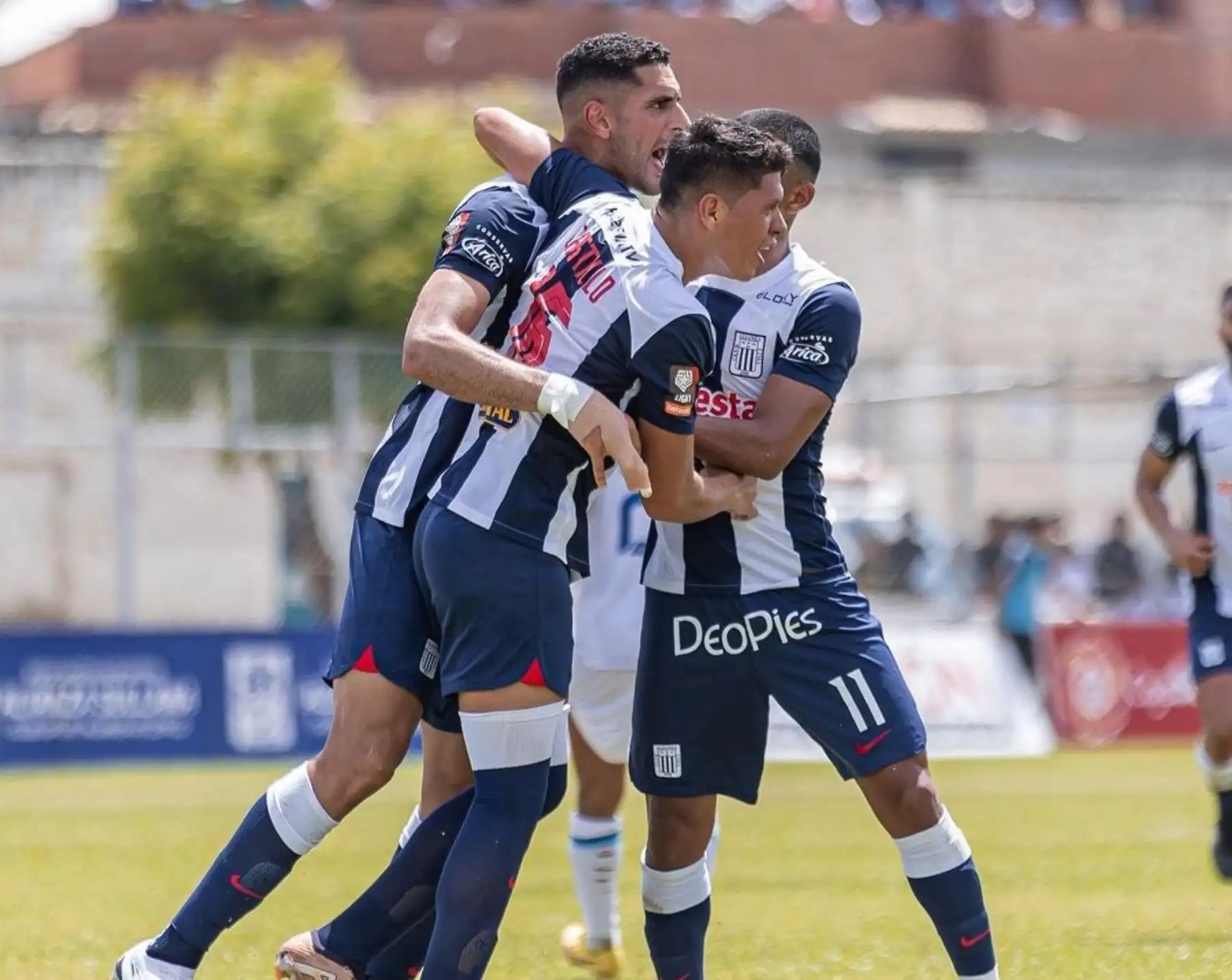 Pablo Sabbag anotó su cuarto gol con la camiseta de Alianza Lima