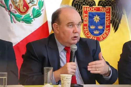 El alcalde de Lima, Rafael López Aliaga, explicó que la  Central de Inteligencia Municipal recibirá información de los vecinos. ANDINA/ Municipalidad de Lima.
