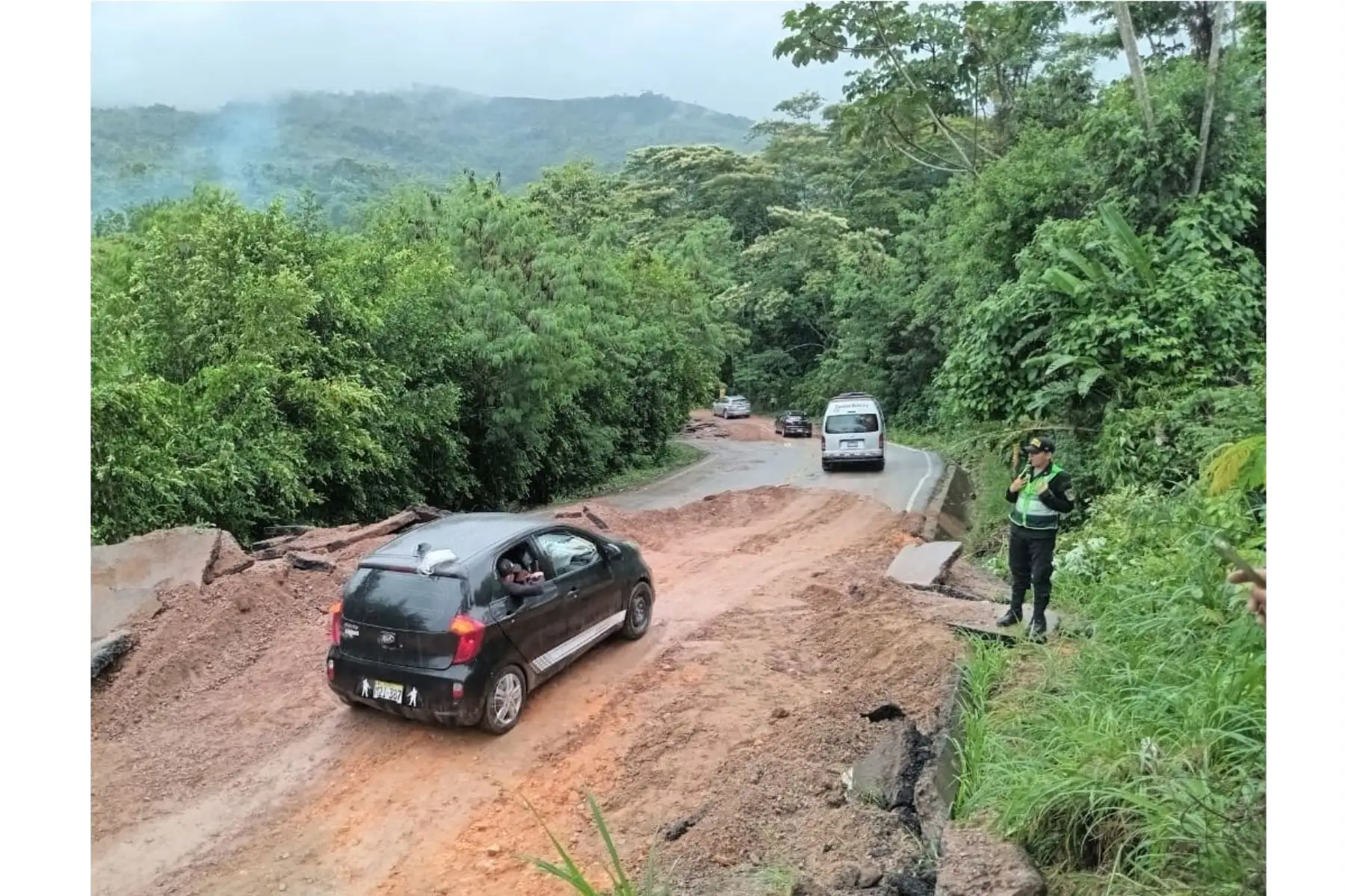 El MTC se encuentra trabajando para restablecer el tránsito vehicular en la Red Vial Nacional concesionada y no concesionada afectadas por los factores climatológicos.ANDINA/Difusión