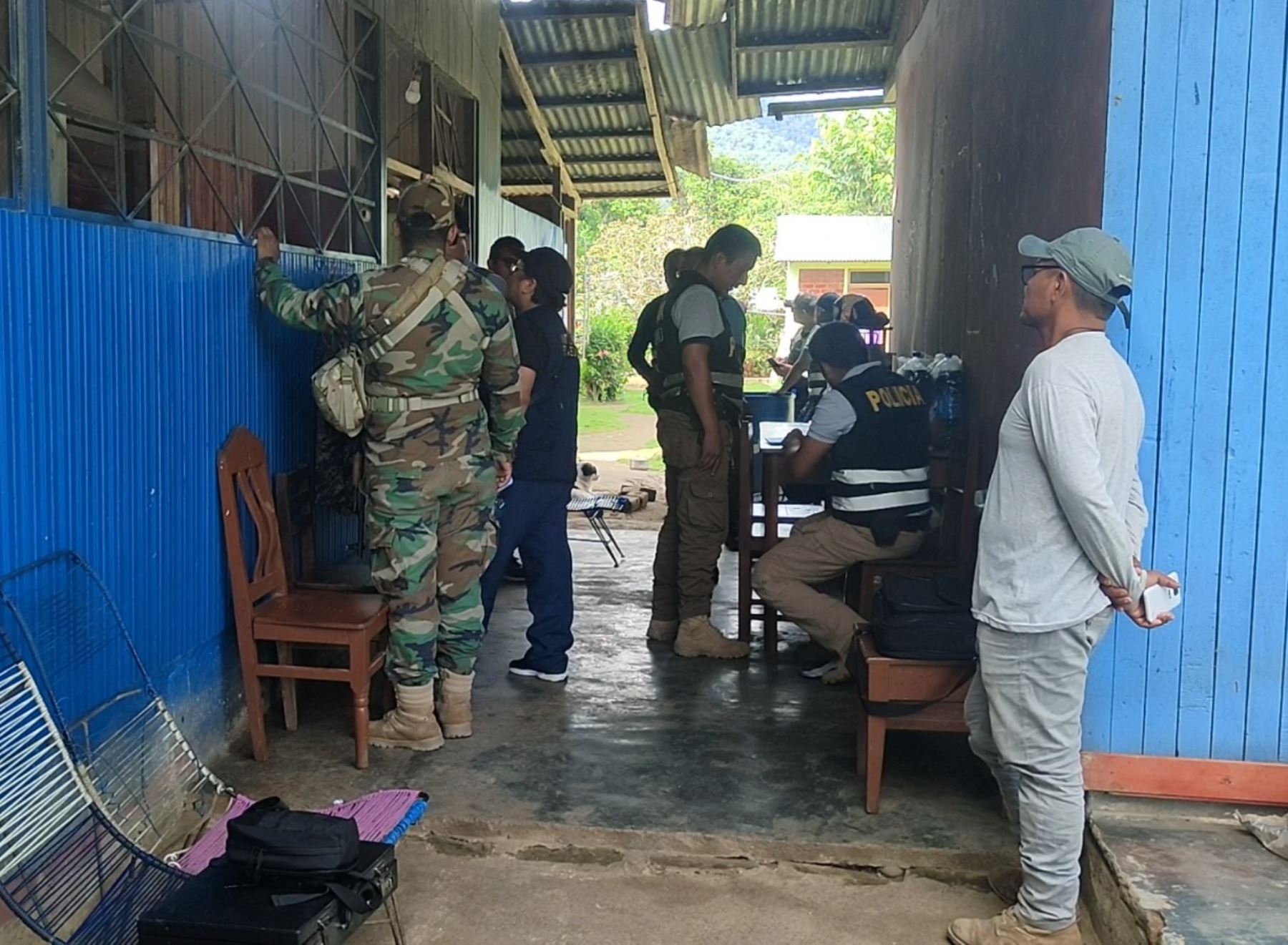 Policía investiga asesinato de Santiago Contoricon, el líder indígena quien fue acribillado en su vivienda ubicada en el distrito de Río Tambo, provincia de Satipo, región Junín. Foto: Jacob Reyes