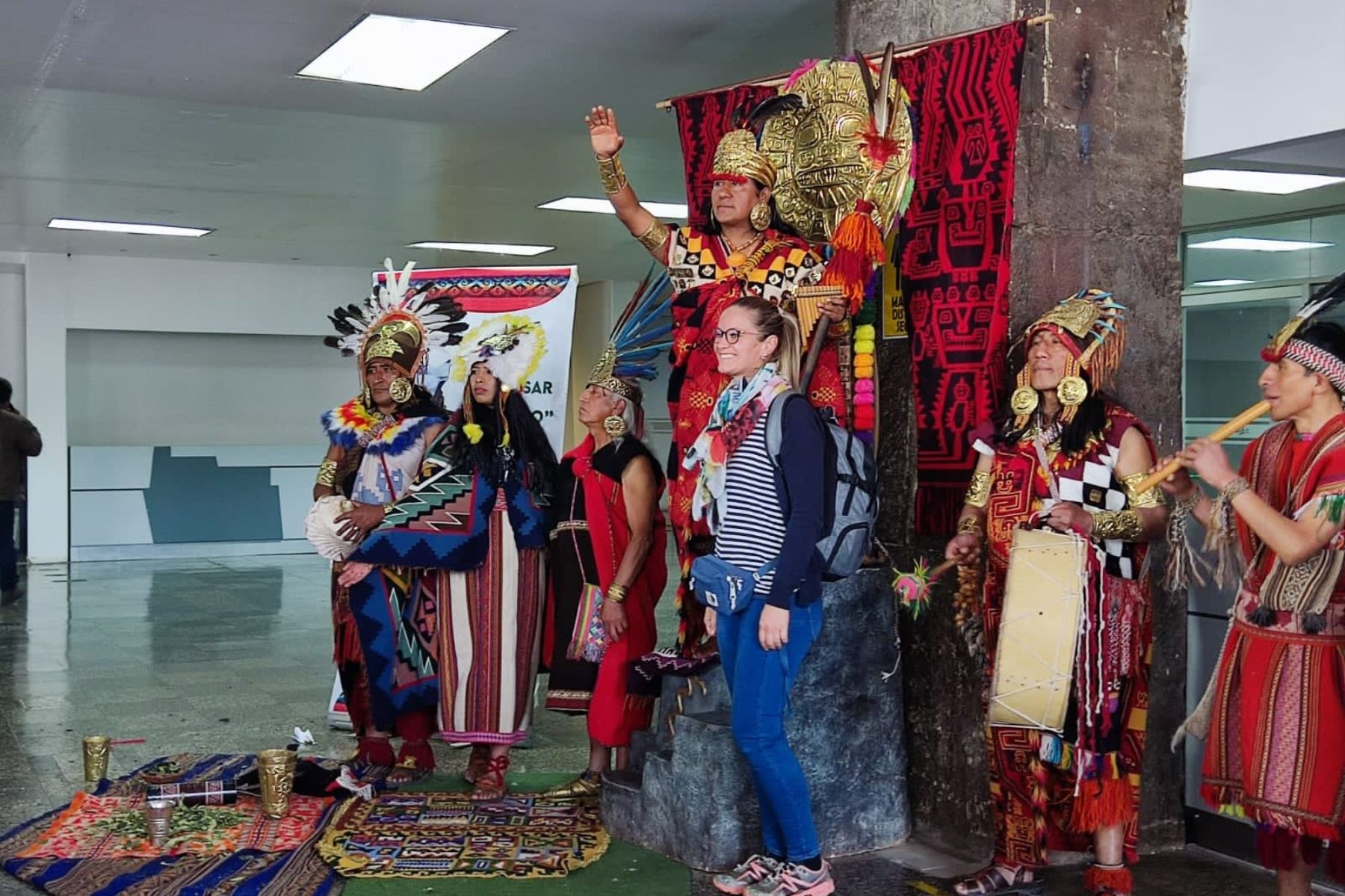 El 13 de abril se recibirá con una ceremonia especial a los turistas que arriben al aeropuerto Jorge Chávez de Lima. Foto: Cortesía Percy Hurtado