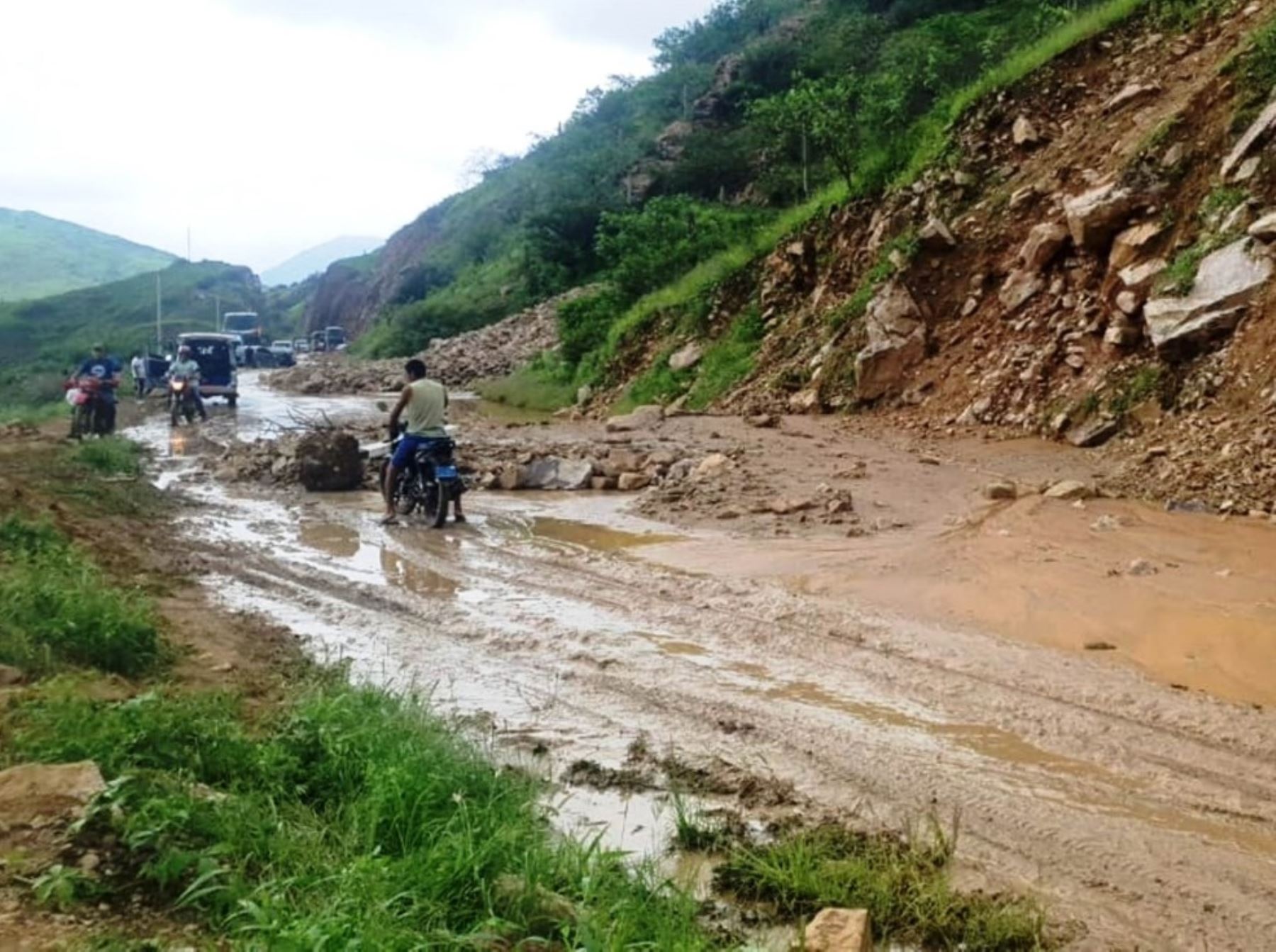 Ocho provincias de Cajamarca soportarán esta semana lluvias moderadas.