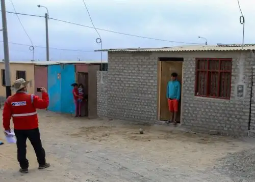 Brigadas de Cofopri identificaron lotes de viviendas que pueden iniciar proceso de formalización en los sectores de Barrio Chino y Expansión Urbana, en Ica.