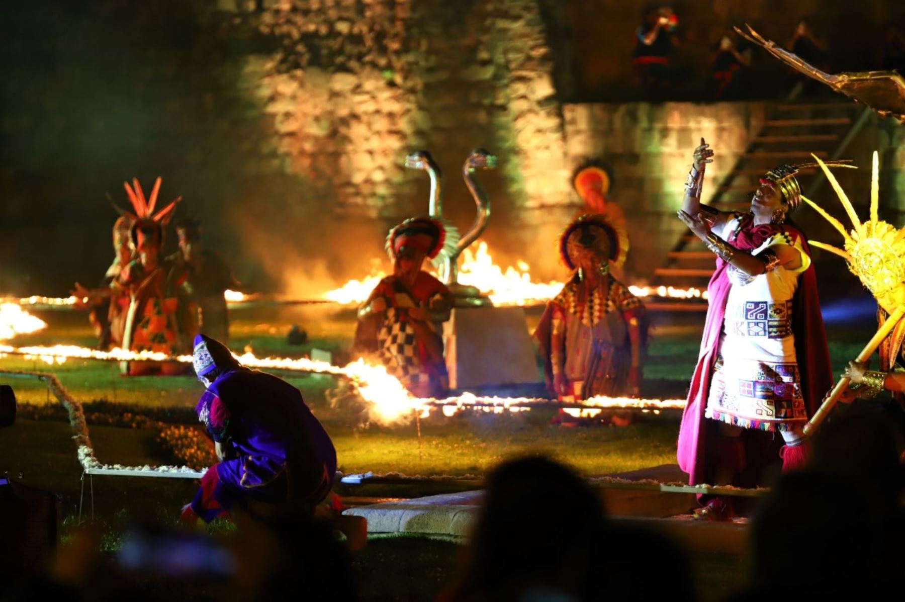 Cusco ofrecerá en Lima un espectáculo impresionante donde se hará el anuncio de las fiestas jubilares de la ciudad imperial y la escenficación del Inti Raymi. ANDINA/Percy Hurtado Santillán