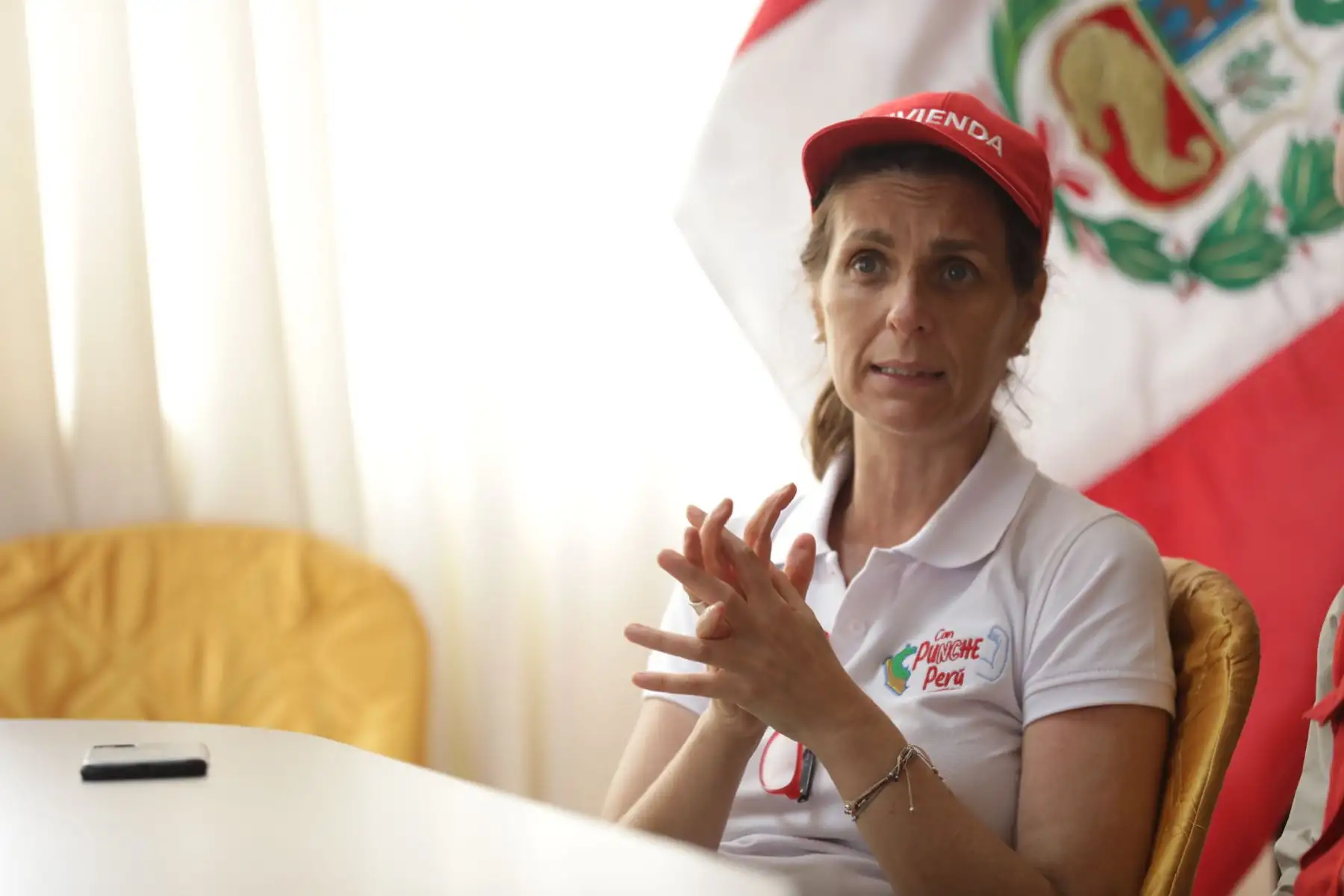 Ministra de Vivienda, Hania Pérez de Cuéllar hace entrega de 2 hidrojets adicionales para la región Piura, a fin de realizar la succión de aguas pluviales en las zonas más afectadas de la región ante la emergencias por lluvias intensas.
Foto: Ministerio de Vivienda