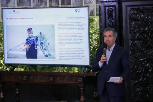 Ministro de la Producción, Raúl Pérez Reyes. Foto: ANDINA/difusión.