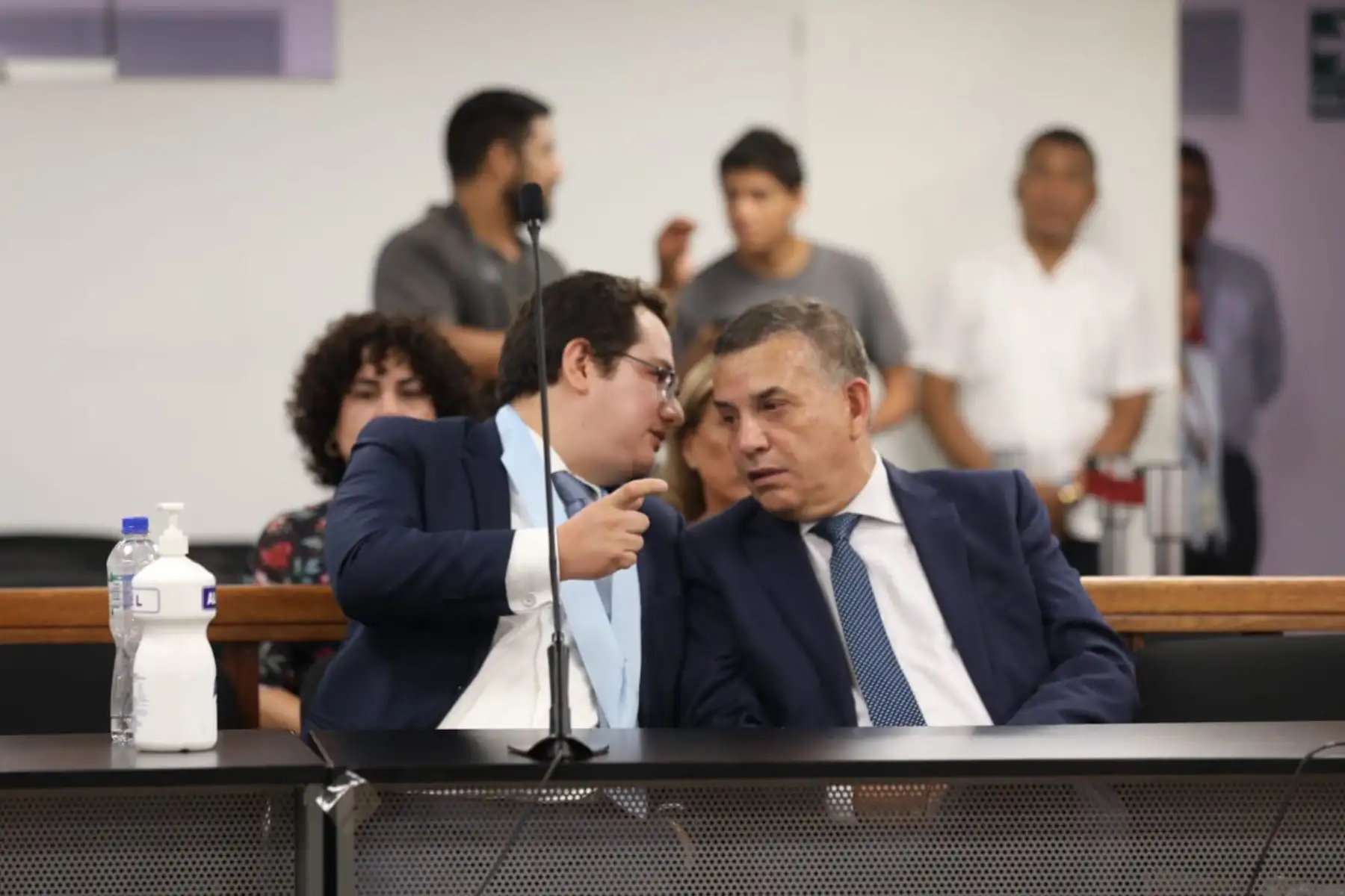 La Tercera Sala Penal condena a Daniel Urresti como coautor del asesinato del periodista Hugo Bustíos. Doce años de pena privativa y ordenan el internamiento en un establecimiento.Foto: ANDINA/Poder Judicial