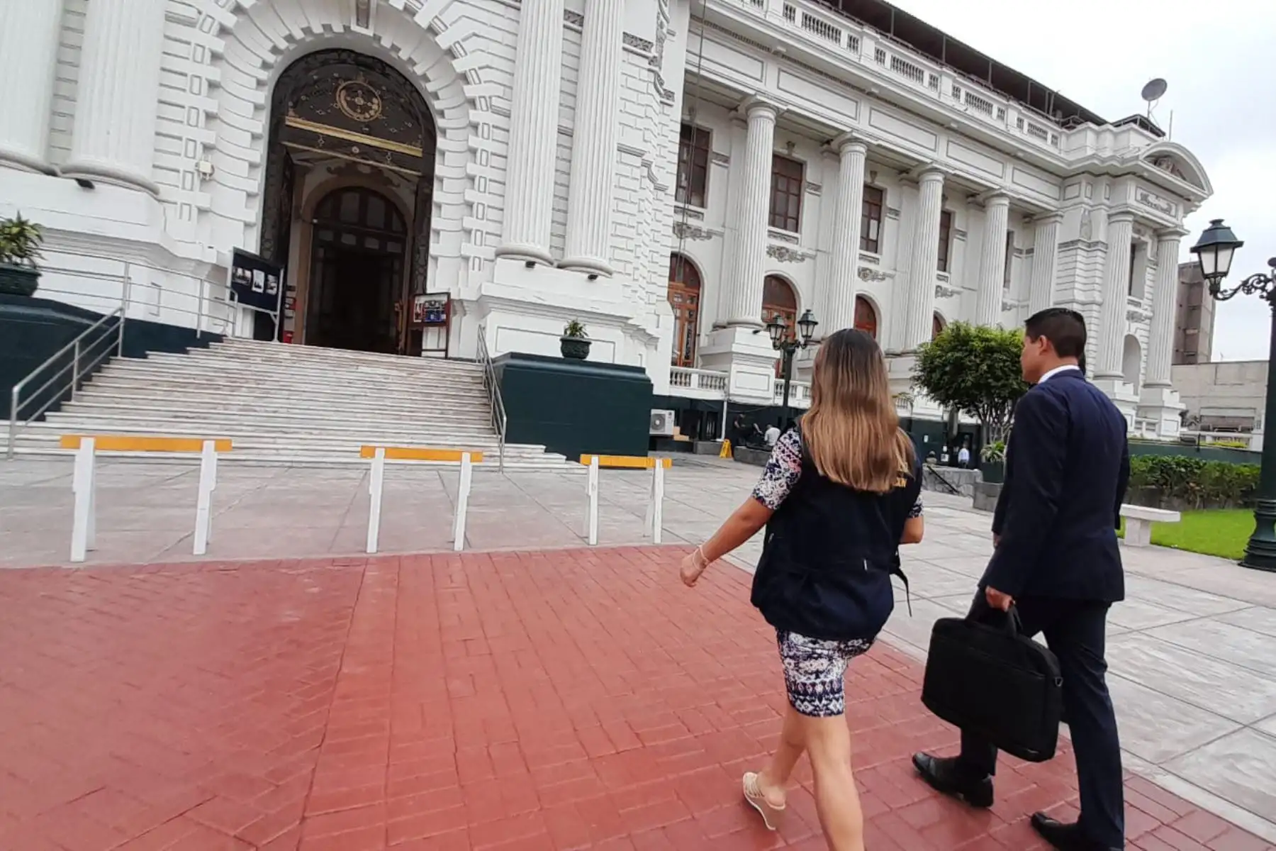 Fiscalía de la Nación realizó diligencias para recabar información en el Congreso de la República, como parte de la investigación seguida contra la congresista Jhakeline Katy Ugarte Mamani, por la presunta comisión del delito de concusión. Foto: Difusión