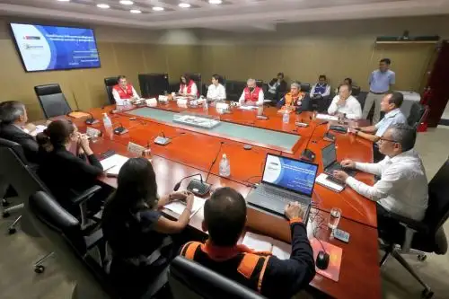 Reunión de la Fuerza de Tarea Multisectorial del Gobierno. Foto: ANDINA/difusión.