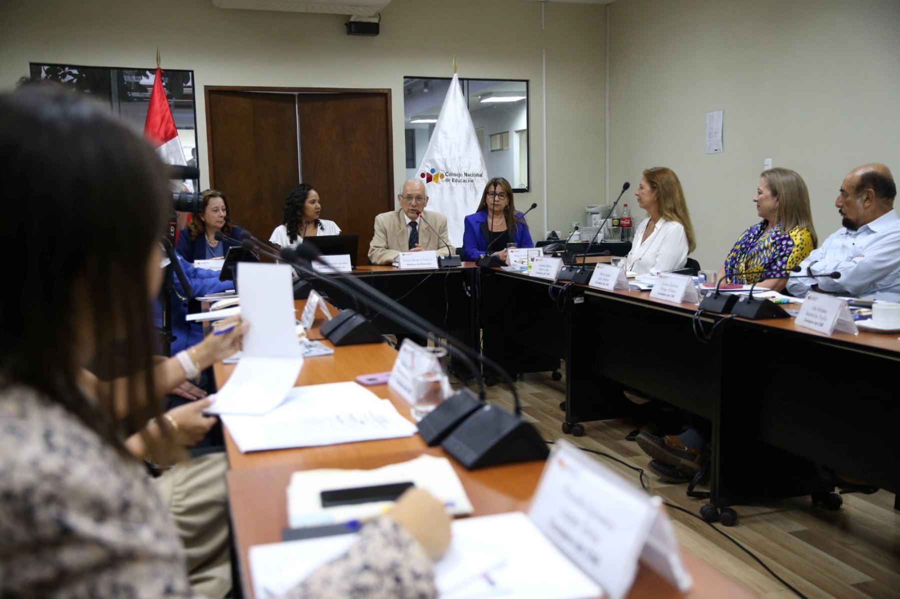 Ministro Oscar Becerra anuncia Plan de Emergencia Educativa a 15 años. Foto: ANDINA/Difusión