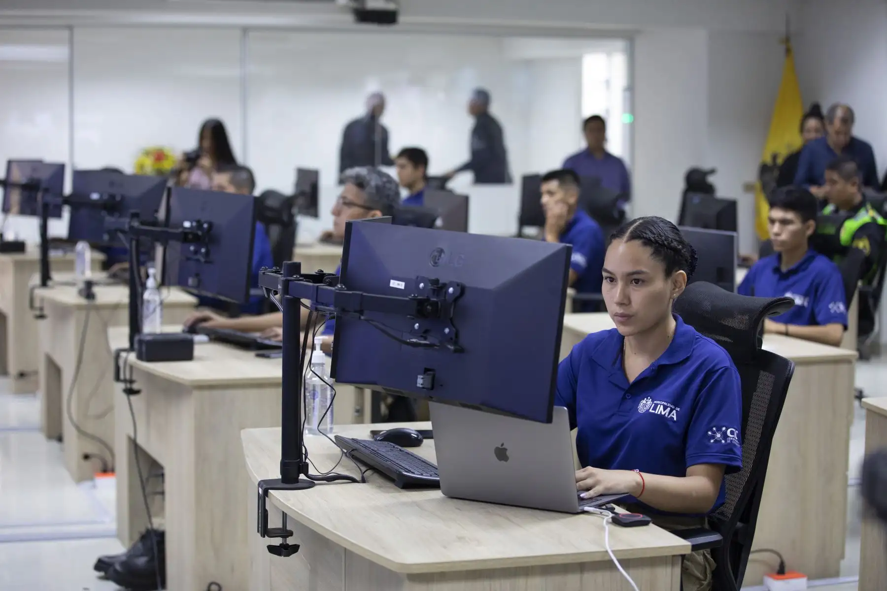 Se busca mejorar los niveles de respuesta. bajo una labor de coordinación y control, a través del patrullaje, ampliando la gestión de emergencias, incidentes y novedades diarias. Foto: ANDINA/Municipalidad de Lima