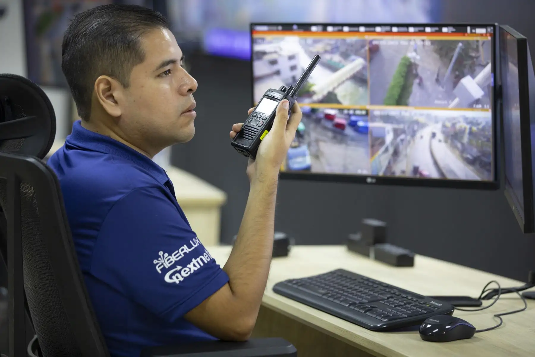 Municipalidad de Lima presenta el Centro Integrado de Comunicaciones y Vigilancia a nivel metropolitano conformado por 4300 cámaras de video. Foto: ANDINA/Municipalidad de Lima