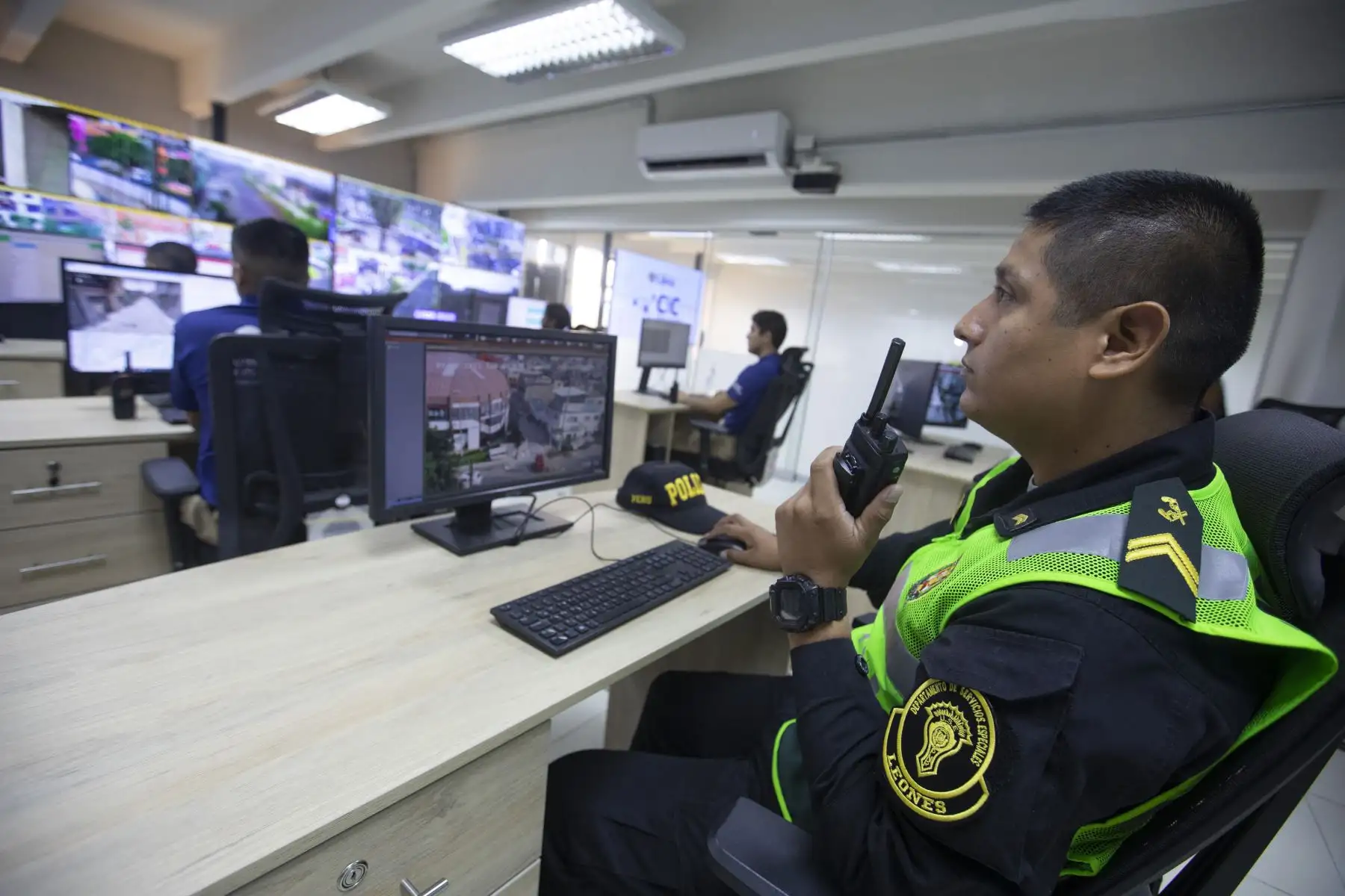Se busca mejorar los niveles de respuesta. bajo una labor de coordinación y control, a través del patrullaje, ampliando la gestión de emergencias, incidentes y novedades diarias. Foto: ANDINA/Municipalidad de Lima