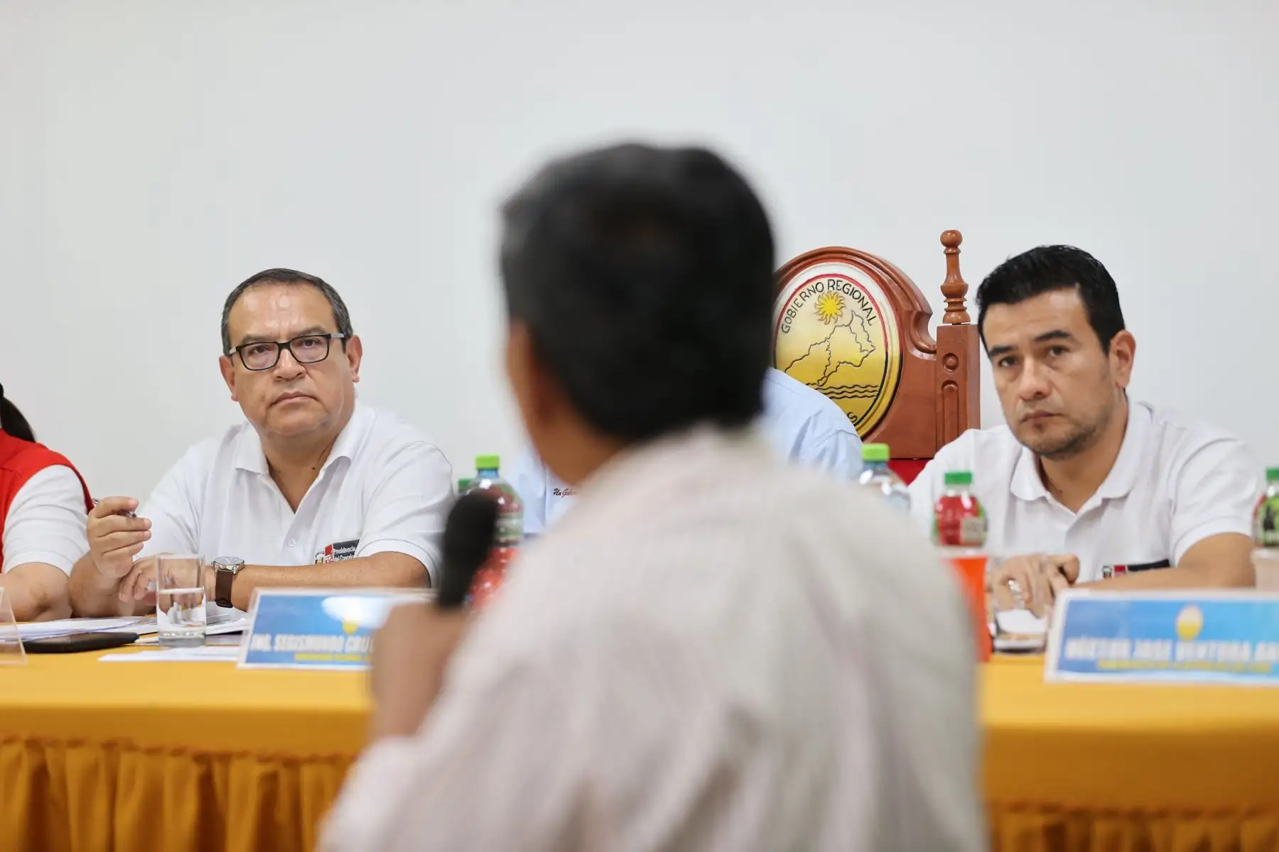 El presidente del Consejo de Ministros, Alberto Otárola Peñaranda, arribó a Tumbes para sostener una reunión con autoridades de la región sobre las medidas que permitan seguir atendiendo a la población damnificada por las intensas lluvias. 
Foto: ANDINA/PCM