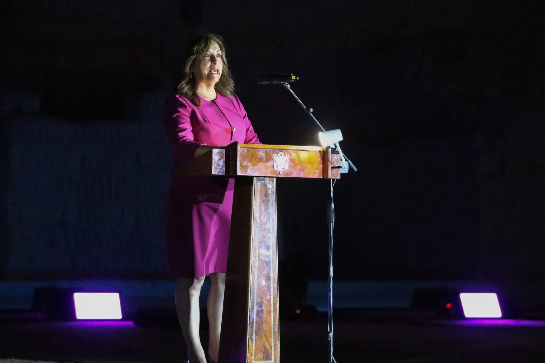 Presidenta de la República, Dina Boluarte, participó de la ceremonia de presentación nacional de las fiestas jubilares del Cusco - Inti Raymi.
Foto: ANDINA/Tatiana Gamarra