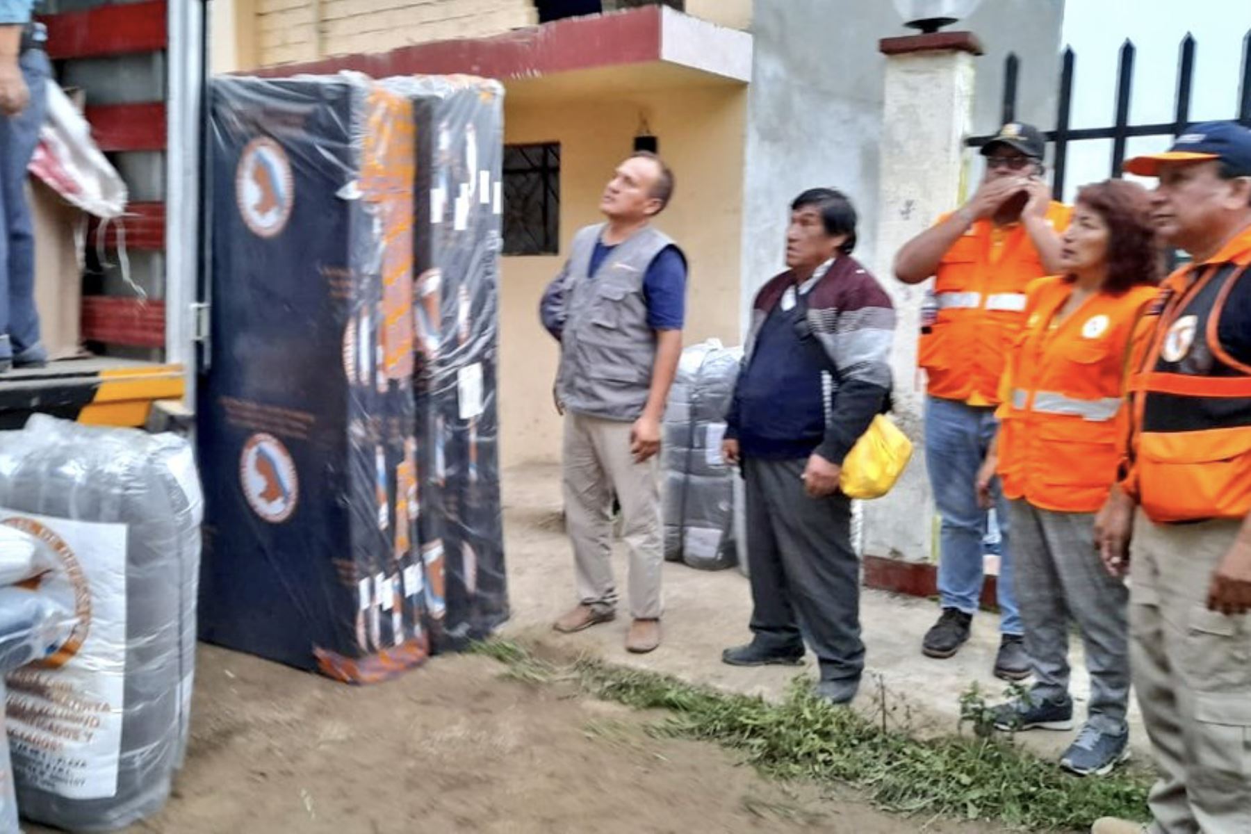 El Indeci ha movilizado 4 toneladas de ayuda humanitaria al centro poblado La Perla, en la provincia de Huaral. Foto: ANDINA/Indeci