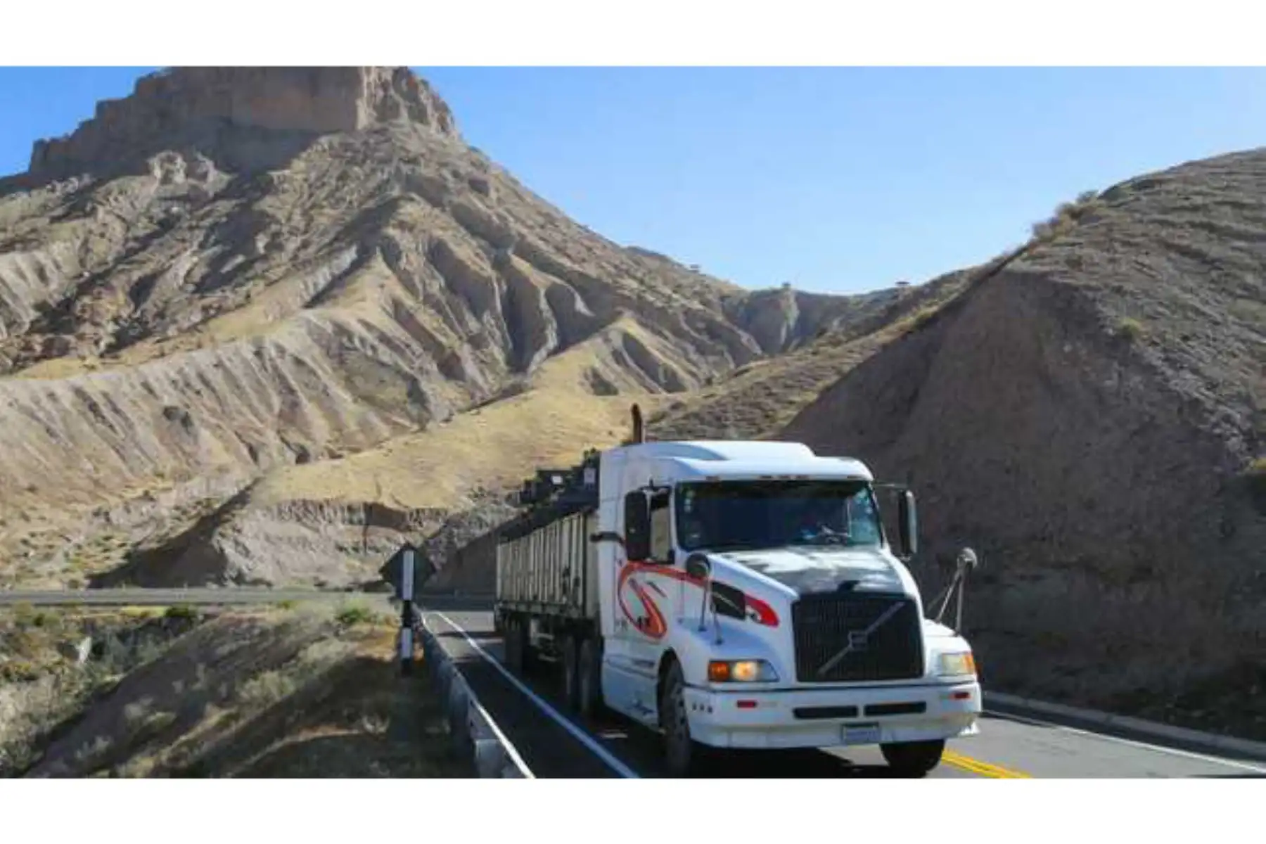 Transporte de carga interprovincial. ANDINA/Andrés Valle
