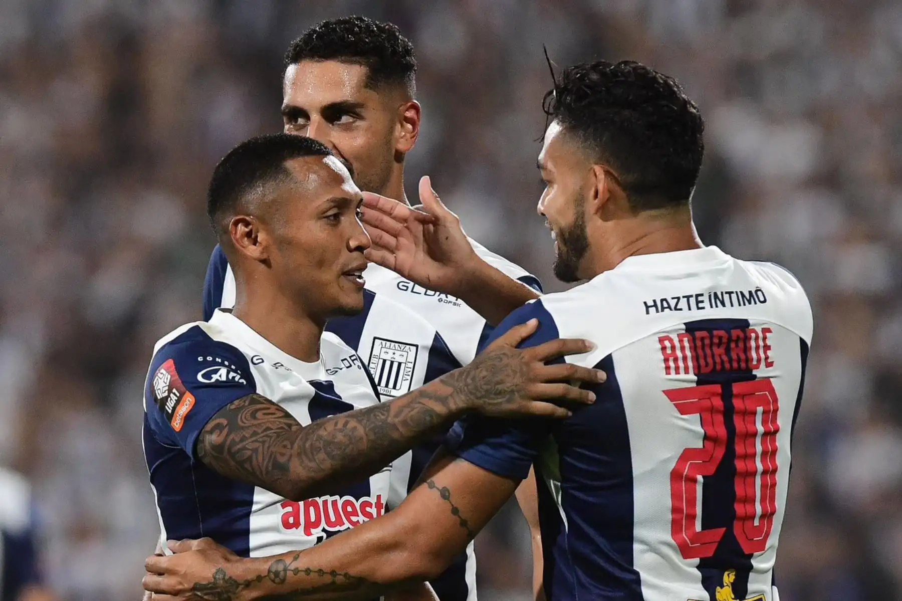 Bryan Reyna marcó el 2-0 para Alianza Lima. Foto: ANDINA/Difusión