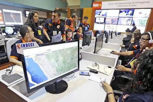 Centro de Operaciones de Emergencia Nacional (COEN).