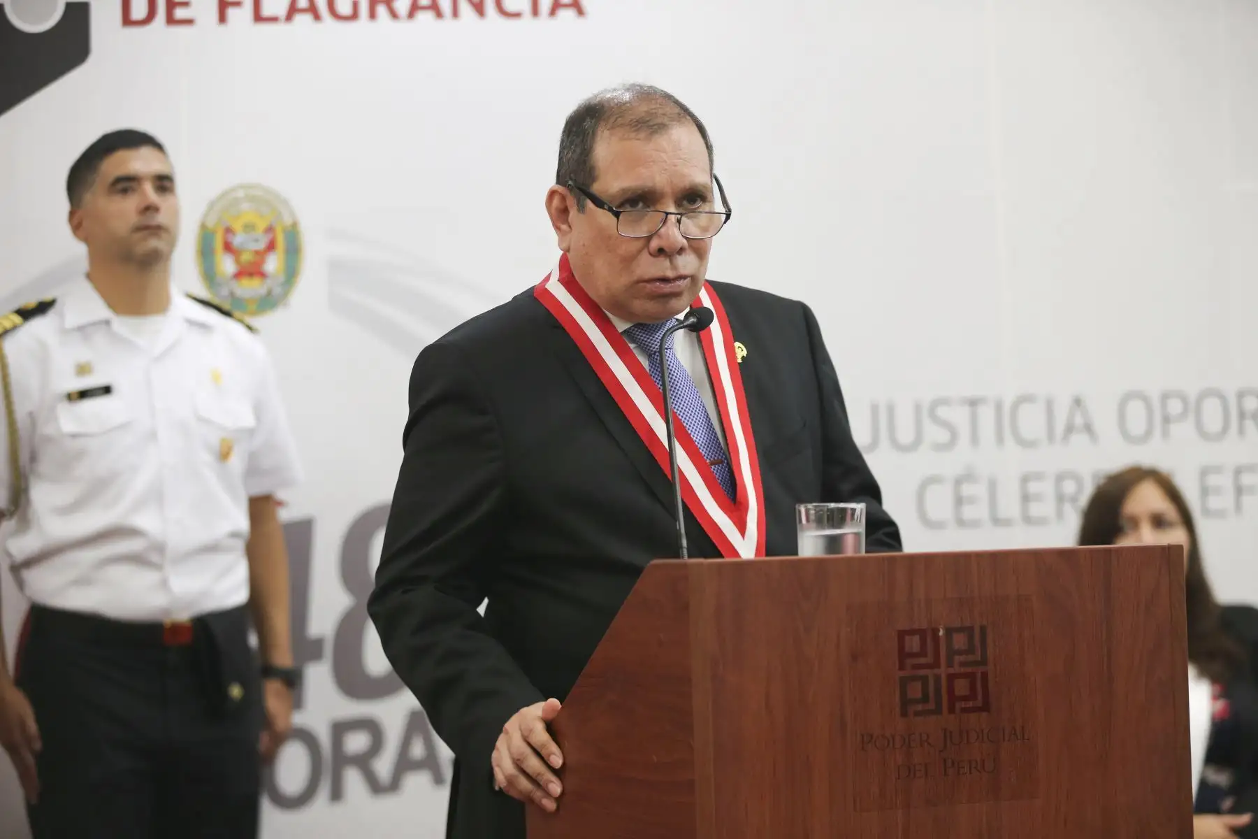 En la Corte Superior de Lima Norte, se pone en marcha segunda unidad de flagrancia en primeros cien días de gestión del Presidente Javier Arévalo. Foto: ANDINA/Tatiana Gamarra