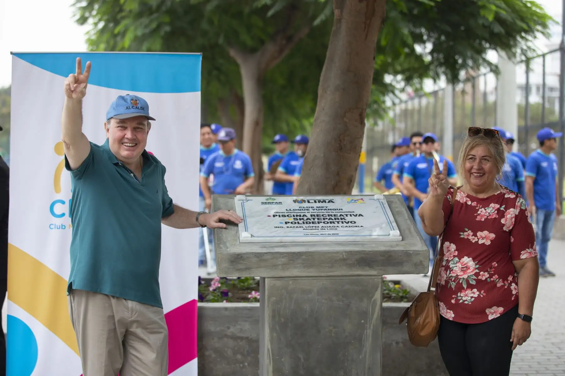 Ceremonia de Inauguración del Skatepark, Polideportivo y Piscina recreativa del Club Metropolitano Lloque Yupanqui en el distrito de Los Olivos. Foto: ANDINA/Municipalidad de Lima