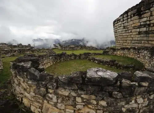 Los especialistas del Ministerio de Cultura trabajan en la preservación de la Zona Arqueológica de Kuélap para evitar nuevos colapsos como el ocurrido el año pasado. ANDINA/Difusión