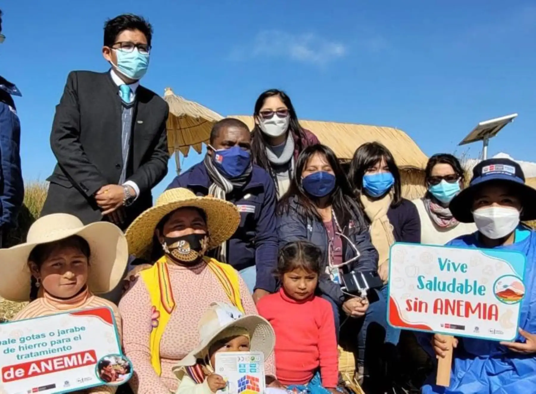 Puno logró reducir en 3.2 puntos porcentuales el índice de anemia infantil en niños menores de 3 años durante el 2022, gracias al trabajo articulado de las autoridades de salud. Foto: ANDINA/difusión.