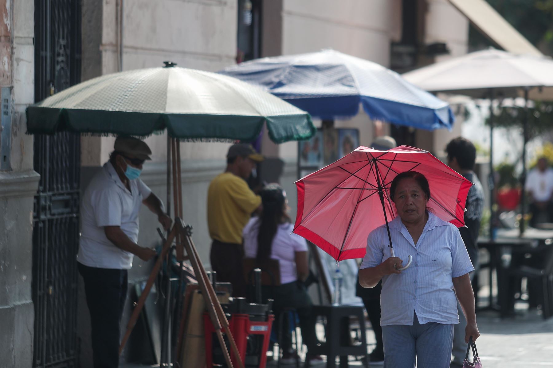 Ola de calor continuará esta semana con temperaturas de 35 y 36 ° C, informó el Senamhi. ANDINA/Ricardo Cuba