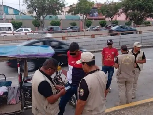 Policía Nacional intervino en Trujillo a ocho ciudadanos extranjeros en situación migratoria irregular y no contar con documentos de identificación. Foto: ANDINA/difusión.