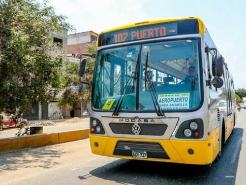 Ministro de Transportes y Comunicaciones se pronuncia sobre el posible relanzamiento del corredor Amarillo. Foto;ANDINA/Difusión