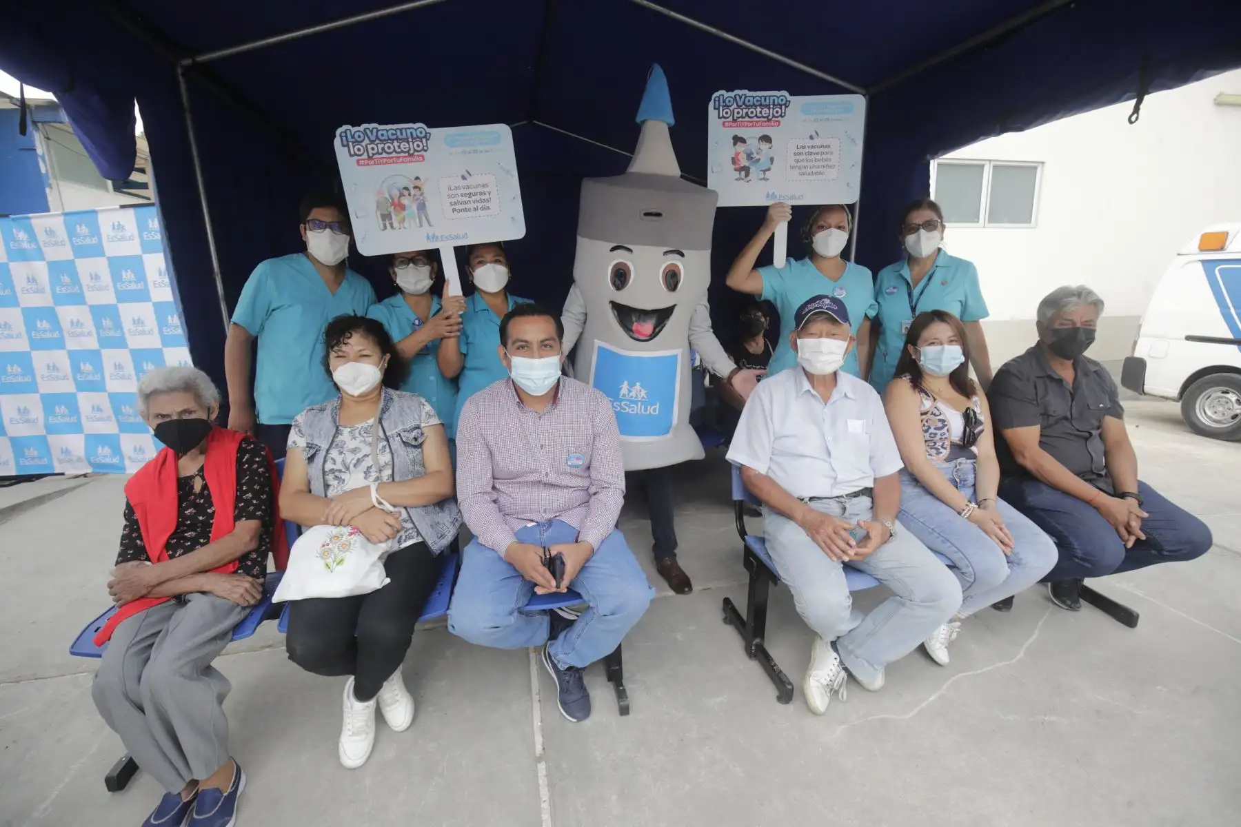 Ante el incremento de enfermedades virales en la población, el Seguro Social de Salud viene sumando acciones para protegerlos y evitar complicaciones que agraven su salud.Foto:ANDINA/Juan Carlos Guzmán Negrini