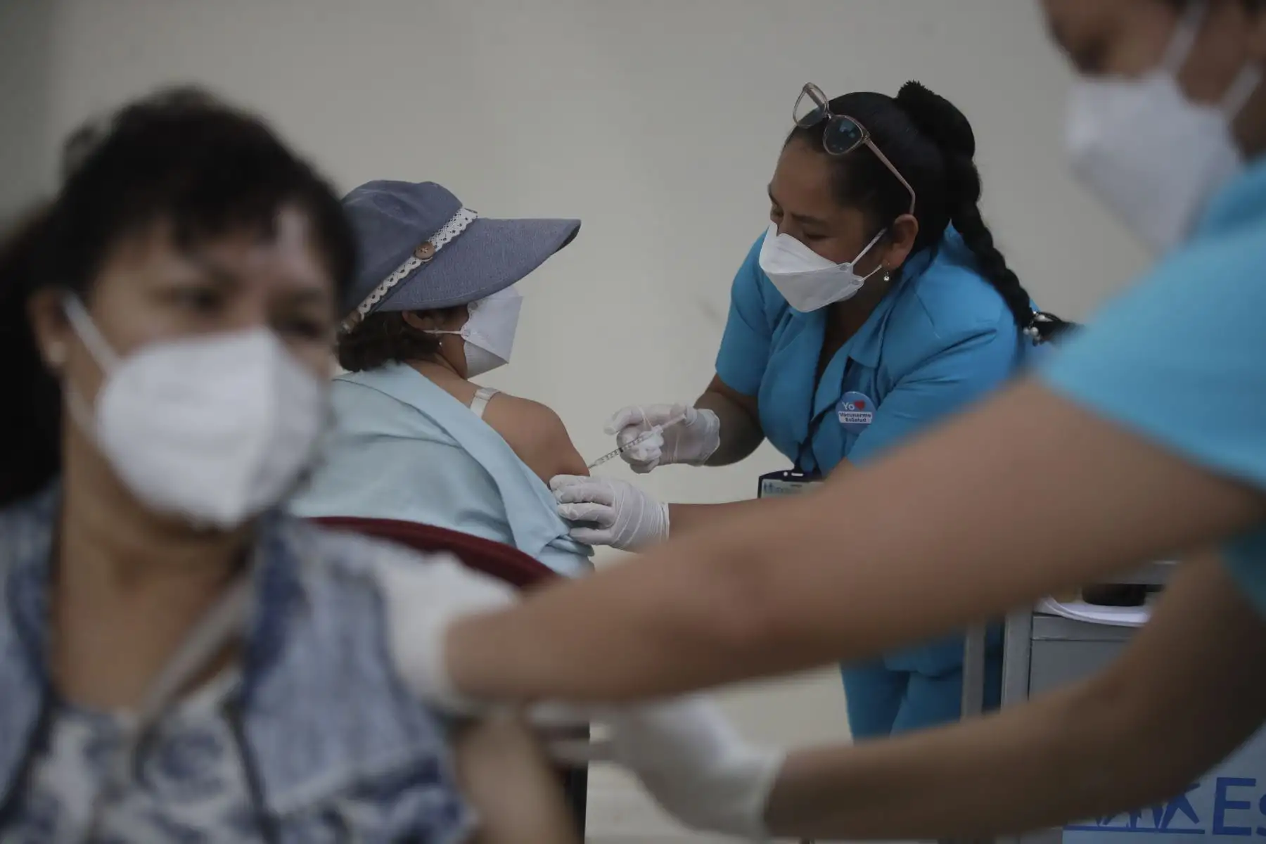 EsSalud presentó nuevo punto de vacunación.Entre las vacunas que se ofrecen a los asegurados y no asegurados son contra la hepatitis, influenza, tétanos, difteria, neumococo, entre otras.

Foto:ANDINA/Juan Carlos Guzmán Negrini