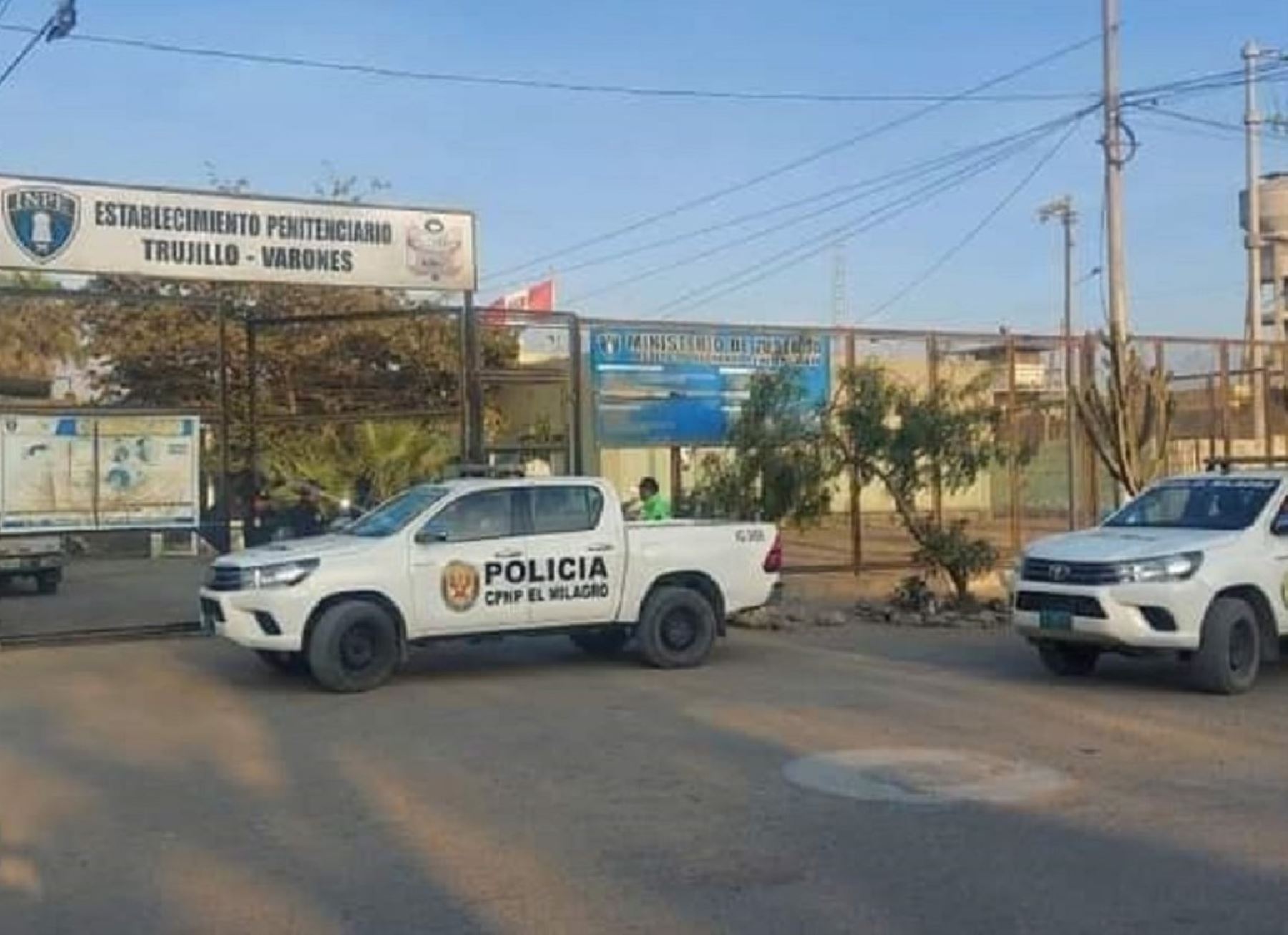 El Instituto Nacional Penitenciario (Inpe) informó que se investiga la muerte de dos internos en el interior del penal El Milagro de Trujillo. ANDINA/Difusión