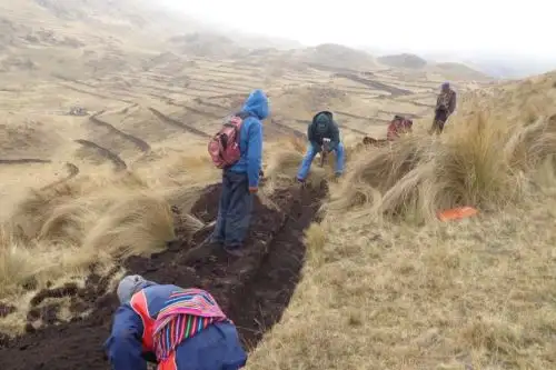 El proyecto comprende la recuperación y construcción de 42 qochas, 120 reservorios y 48 canales de aducción, cuyo objetivo es aumentar los niveles productivos y así aliviar los índices de pobreza de las familias rurales de la región Junín. Foto: ANDINA/Agro Rural