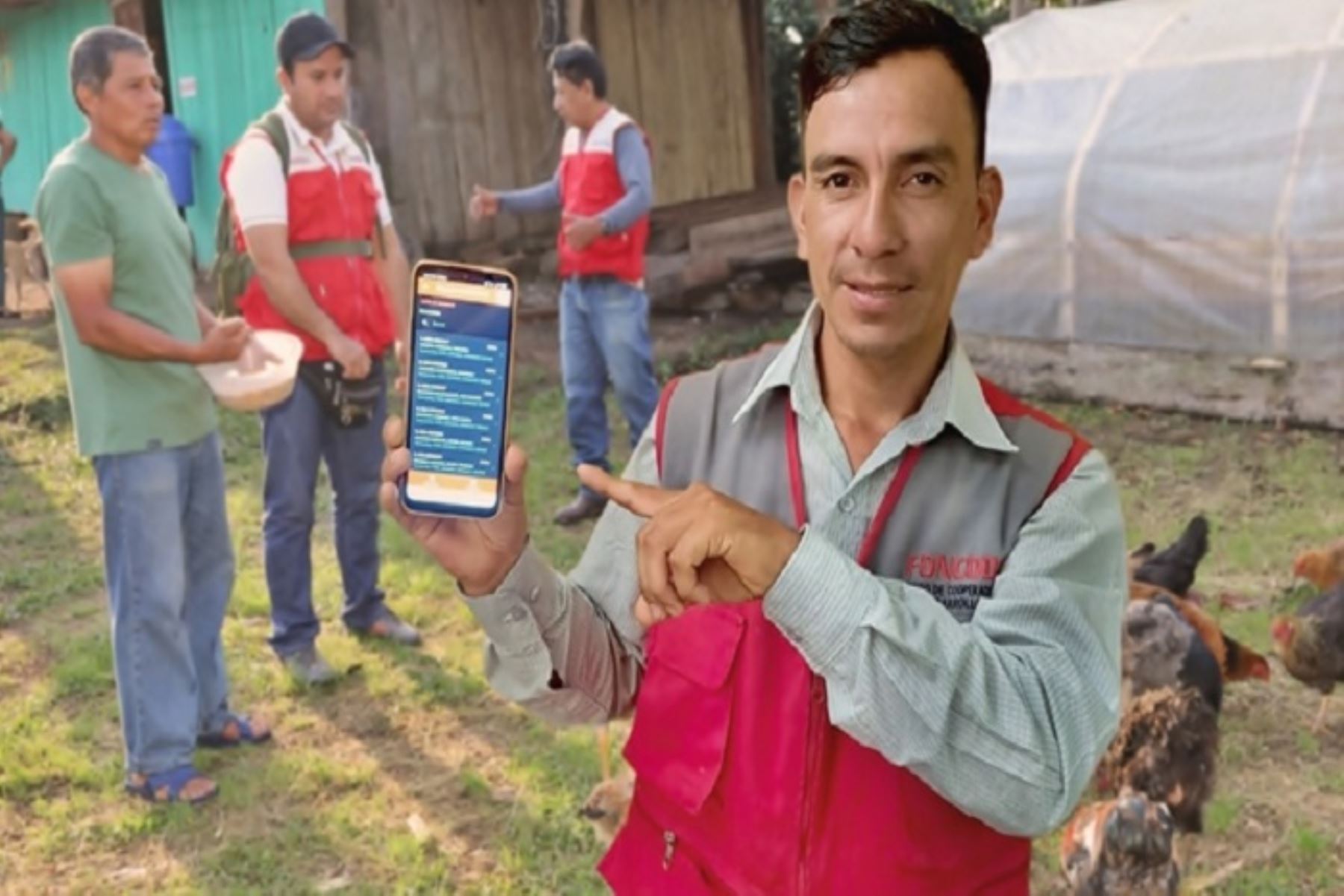 Uso de tecnología: Yachachiq utilizan aplicativo móvil para innovar su trabajo de campo