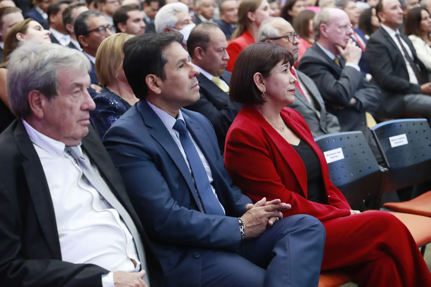 La presidenta, Dina Boluarte, participa en la ceremonia por el 135.° aniversario de la Cámara de Comercio de Lima y Día del Comercio.
Foto: ANDINA/Presidencia Perú