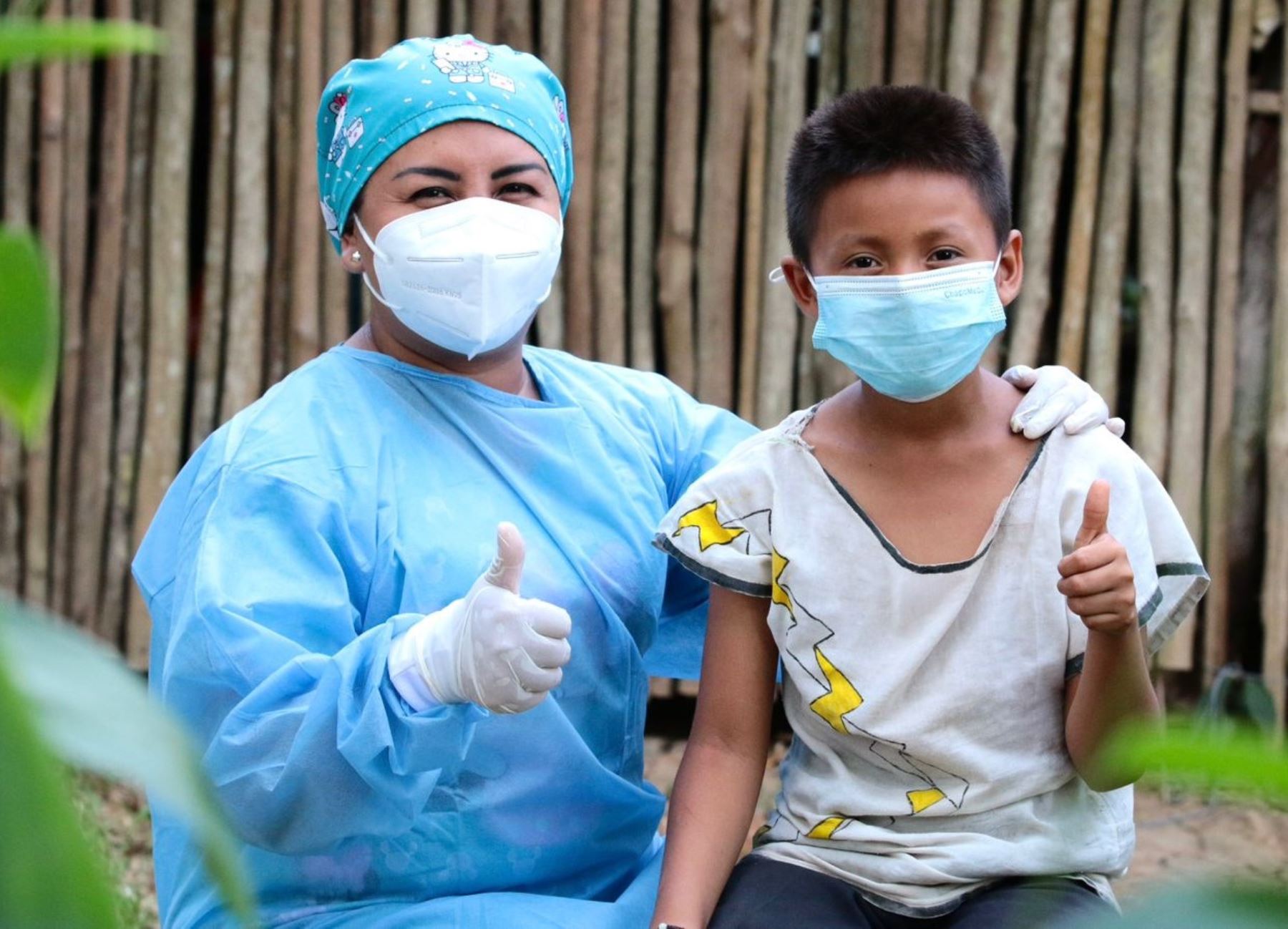 Con una campaña médica gratuita dirigida a la población infantil de Yurimagas, en Loreto, el Minsa inicia la Semana de la Vacunación en todo el país.
