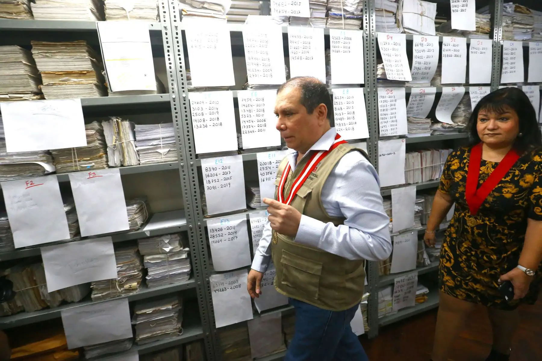 Presidente del Poder Judicial, Javier Arévalo Vela, supervisa realización de la Segunda Maratón Judicial Voluntaria 2023 de la Corte de Lima, actividad promovida para reducir carga procesal. Lugar: Sede Javier Alzamora, en Cercado.

Foto: ANDINA/Eddy Ramos