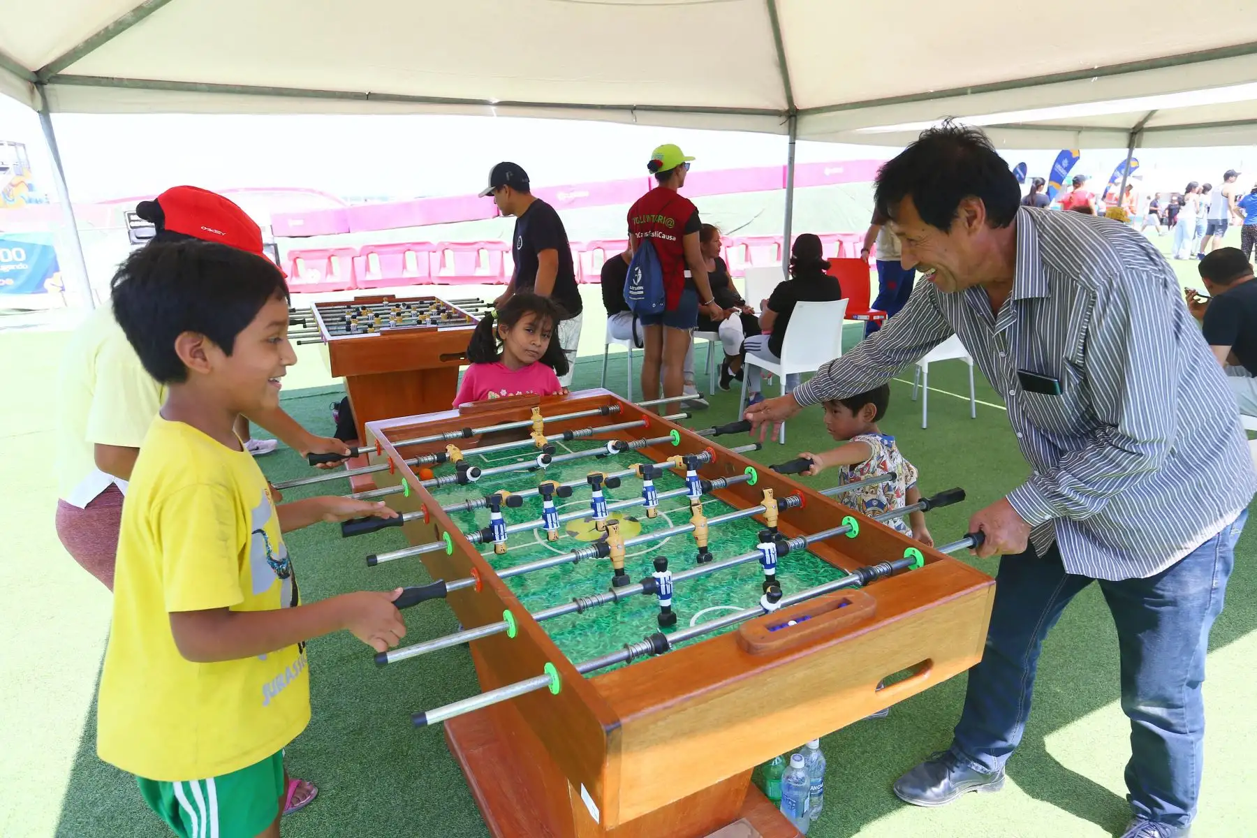 Legado abre nuevamente sus puertas a la comunidad, con el FestiLegado que regresa a la sede Legado Costa Verde, en San Miguel. Se trata de un festival deportivo y recreativo gratuito para toda la familia.

Foto: ANDINA/Eddy Ramos