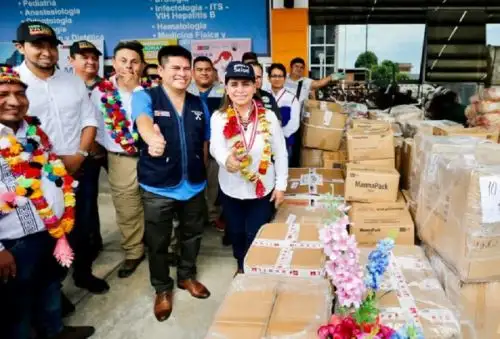Con el objetivo de fortalecer los servicios y aumentar el número de atenciones pediátricas, el Ministerio de Salud entregó hoy de un lote de equipos e insumos médicos para el Hospital II-2 Santa Gema de Yurimaguas, en la región Loreto.