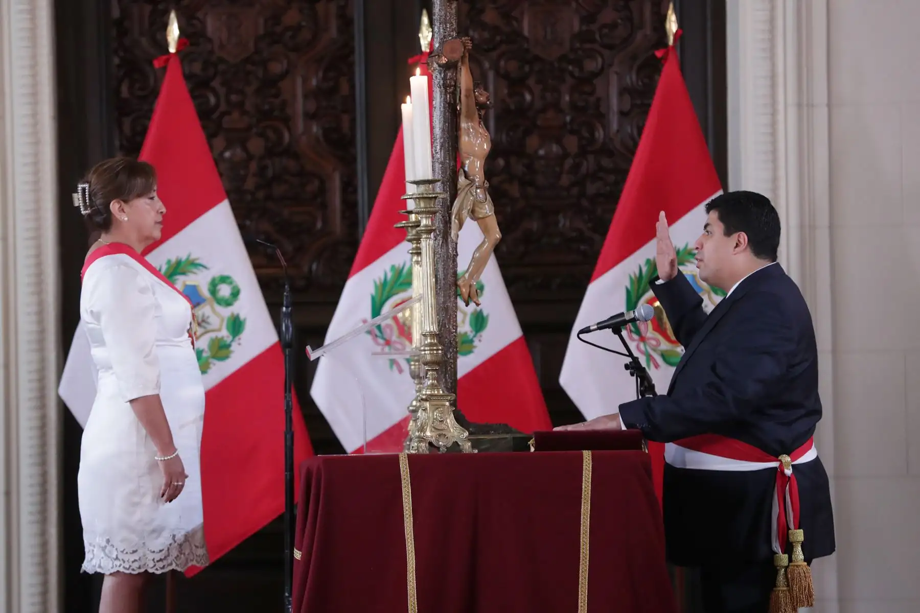 Fernando Varela Bohórquez reemplaza en el cargo a Luis Alfonso Adrianzén. ANDINA/Prensa Presidencia
