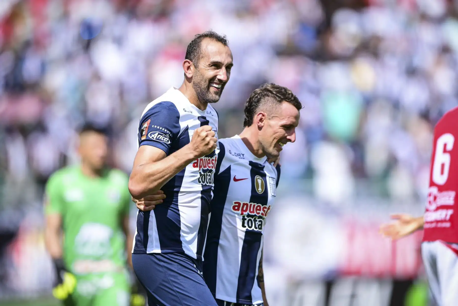 Alianza Lima ganó 3-1 a Unión Comercio por el Torneo Apertura en un disputado por la fecha 13 del Torneo Apertura de la Liga 1 2023. Este duelo se realizó en el estadio Municipal Carlos Vidaurre, de la ciudad de Tarapoto.
Foto: Liga 1