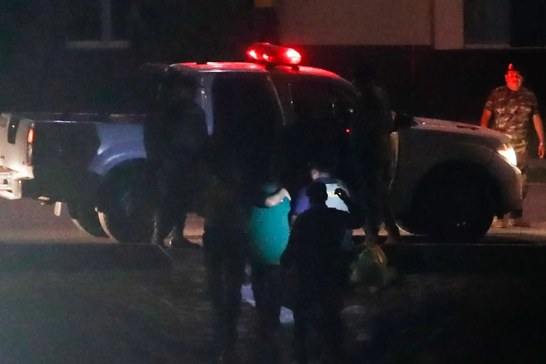 El extraditado expresidente Alejandro Toledo fue trasladado esta noche en helicóptero al penal de Barbadillo, ubicado dentro de la Dirección de Operaciones Especiales (Diroes) en el distrito de Ate, desde el Cuartel Los Cibeles, en el Rimac. Foto: ANDINA/ Daniel Bracamonte