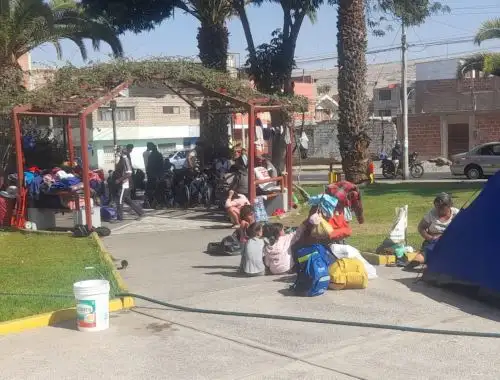 Tacna pide al Poder Ejecutivo tratar crisis migratoria con gobierno de Chile. La crisis ha originado que miles de ciudadanos extranjeros se encuentren varados en la frontera Perú-Chile.
