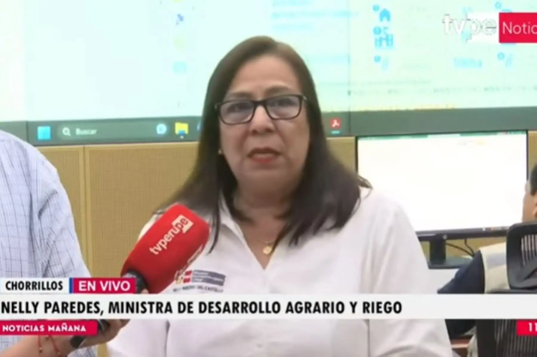 Ministra de Desarrollo Agrario y Riego, Nelly Paredes. Foto: Cortesía.