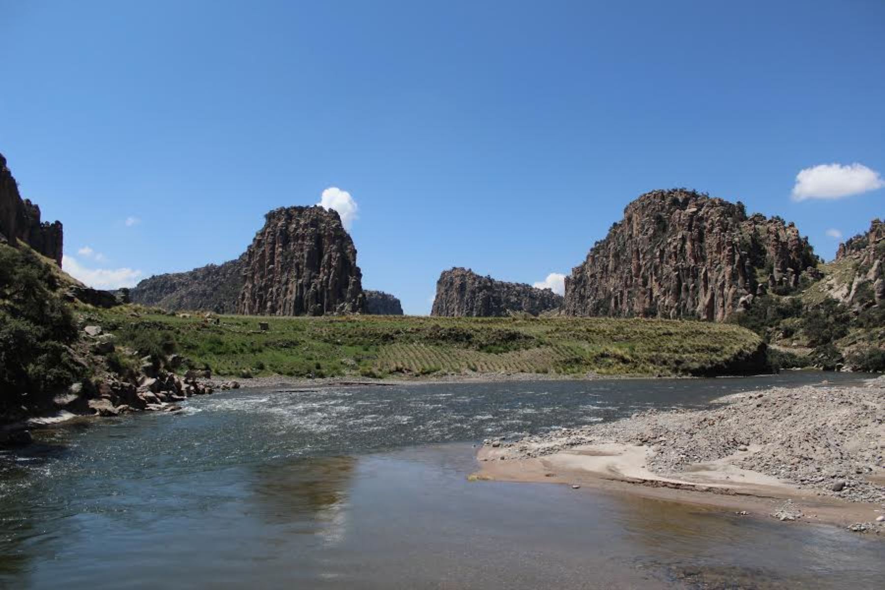 Los Tres cañones de Suykutambo es el escenario natural ideal para la práctica de deportes de aventura en la provincia cusqueña de Espinar.